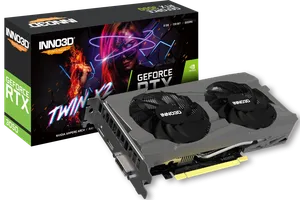 INNO3D GEFORCE RTX 3050 TWIN X2 (N30502-08D6-1711VA41)